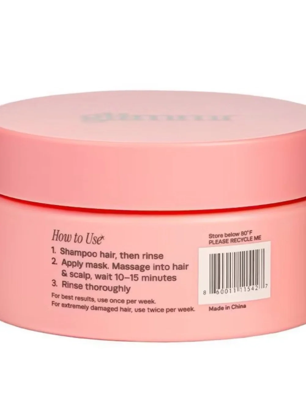 NEW Glimmr 10-Minute Superfood Hair Mask